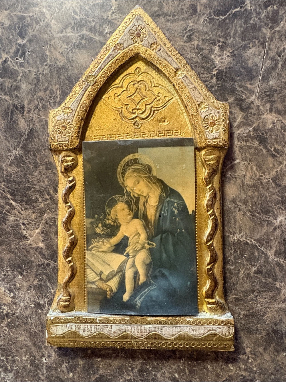 Vintage Sandro Botticelli's Madonna